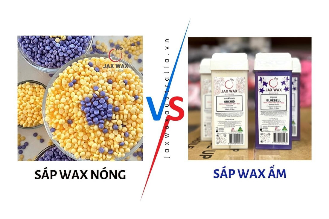 Sự khác nhau giữa sáp wax lông nóng và ấm