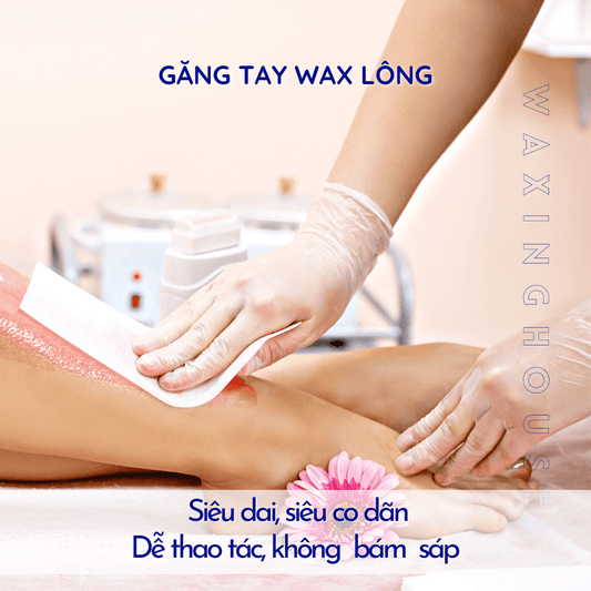 Găng tay wax lông không dính sáp