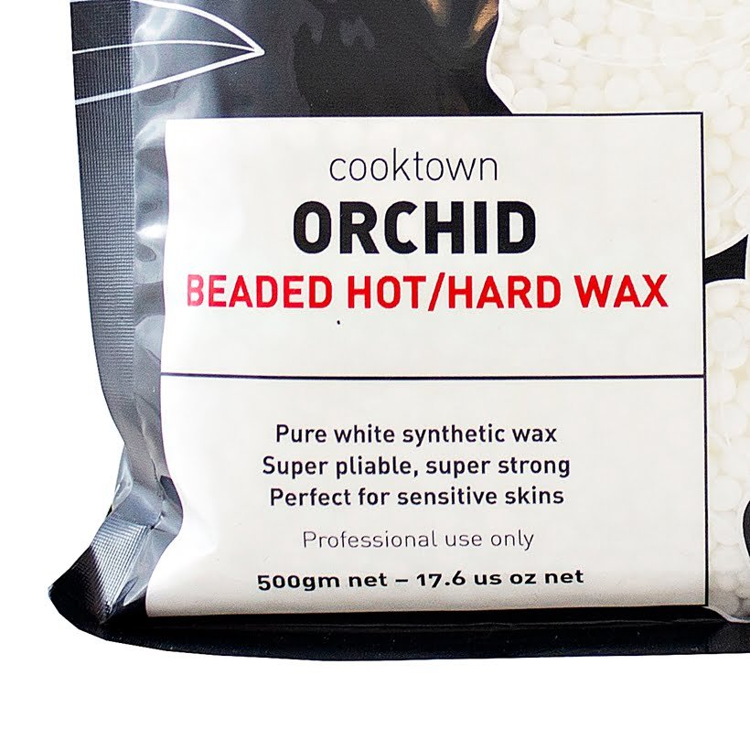 Sáp wax lông Jax Wax Australia Orchid dạng hạt label