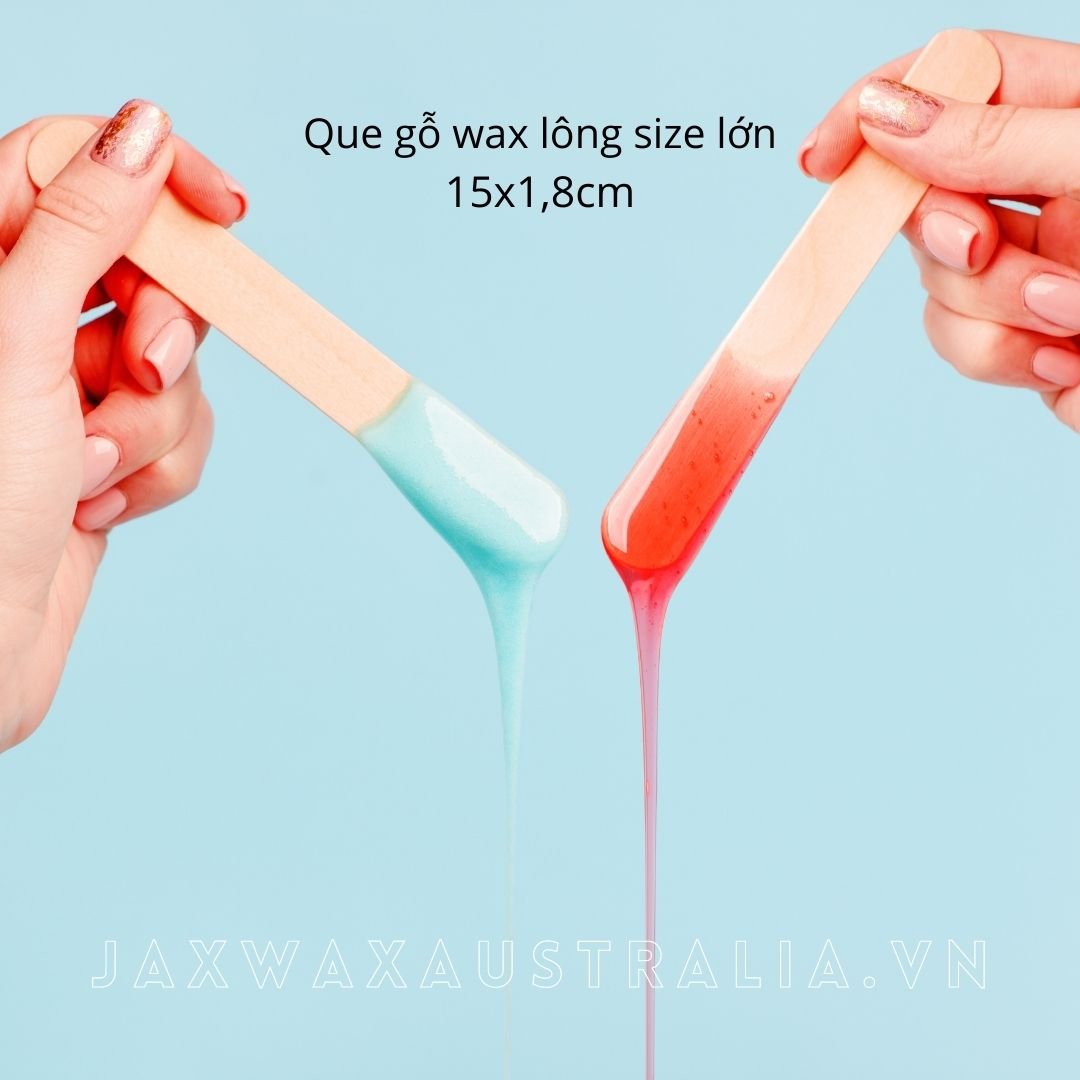 Que gỗ wax lông lớn 15cmx2cm