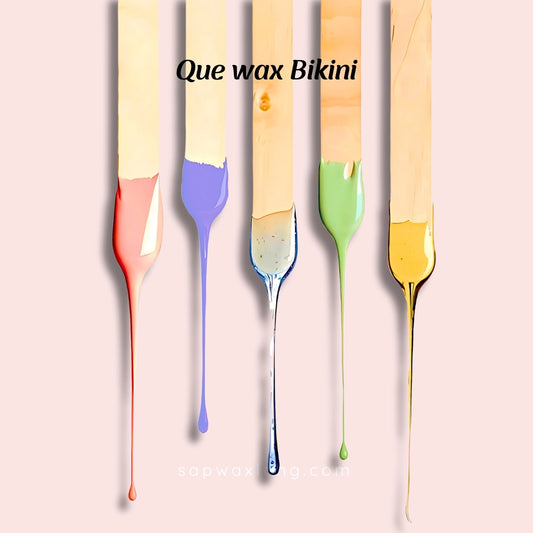 Que gỗ wax lông bikini, nách 11x1cm