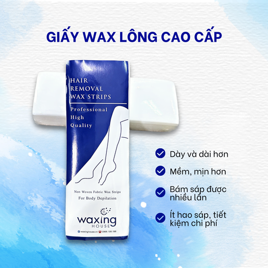 Giấy wax lông Waxing House loại dày 100 tờ