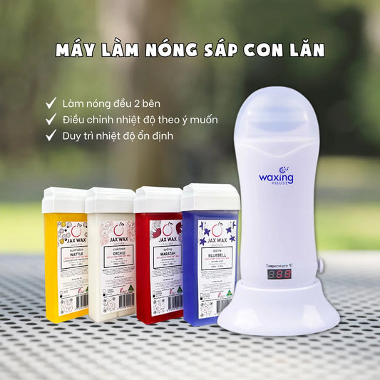 Máy wax lông con lăn Waxing House có núm điều chỉnh nhiệt độ