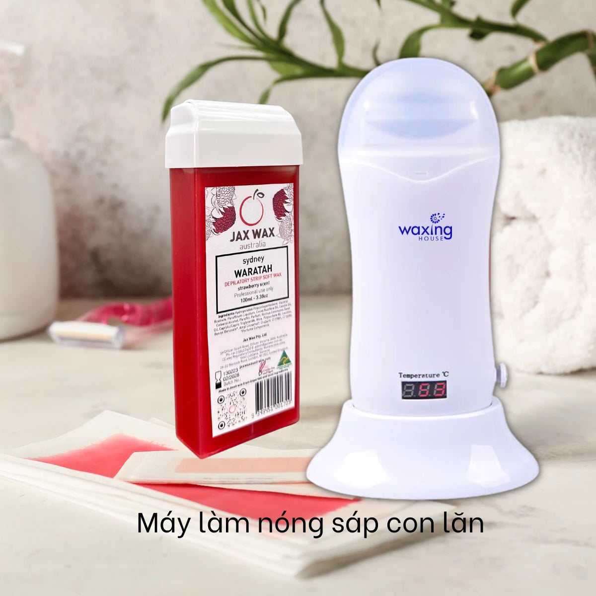 Sáp wax lông con lăn Jax Wax Waratah 100ml