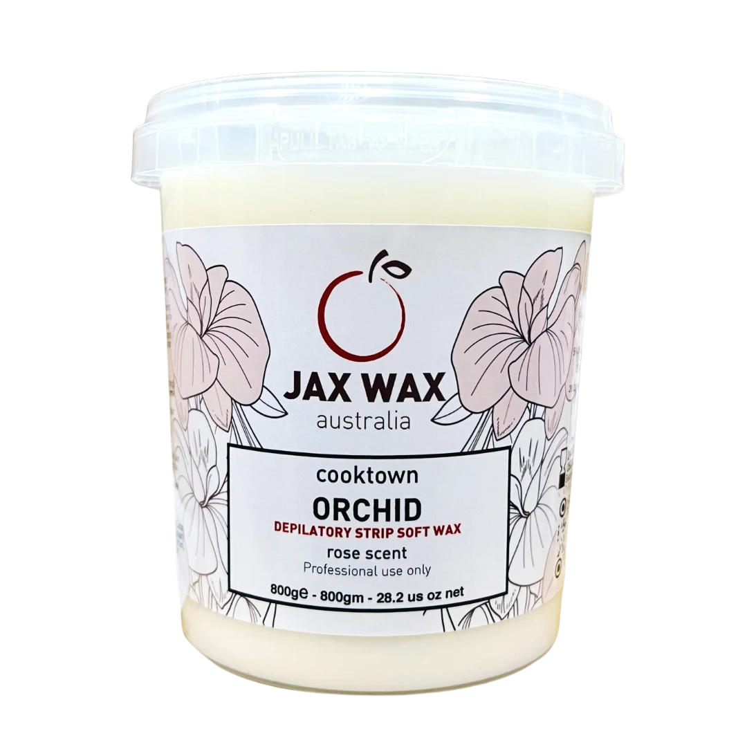 Hũ Sáp wax ấm Jax Wax Australia Orchid 800g