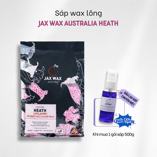 Sáp wax nóng Jax Wax Australia Heath dạng hạt 500g