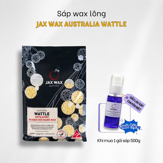 Sáp wax lông Jax Wax Australia Wattle dạng hạt 500g
