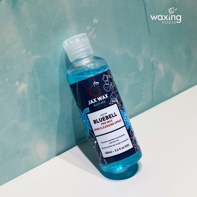 Dung dịch làm sạch da trước wax lông Jax Wax Bluebell Pre Wax Cleanser 100ml