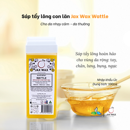 Sáp wax lông con lăn Jax Wax Wattle 100ml